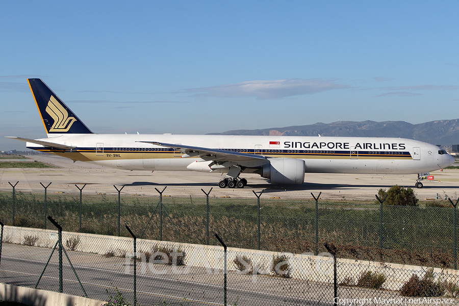 Singapore Airlines Boeing 777-312(ER) (9V-SWL) | Photo 344145