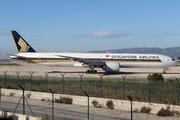 Singapore Airlines Boeing 777-312(ER) (9V-SWL) at  Barcelona - El Prat, Spain