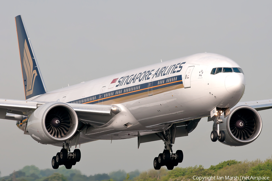 Singapore Airlines Boeing 777-312(ER) (9V-SWL) | Photo 27990