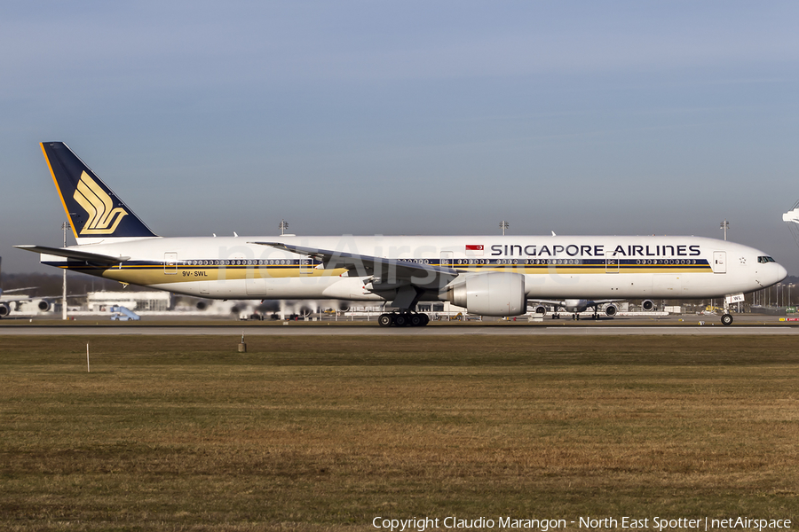 Singapore Airlines Boeing 777-312(ER) (9V-SWL) | Photo 97275