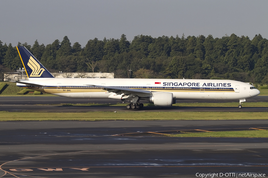 Singapore Airlines Boeing 777-312(ER) (9V-SWL) | Photo 419394