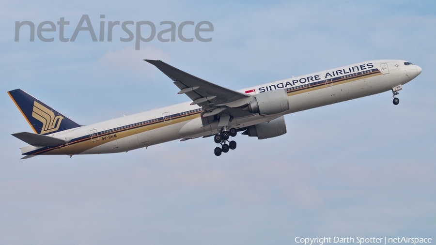 Singapore Airlines Boeing 777-312(ER) (9V-SWM) | Photo 181371