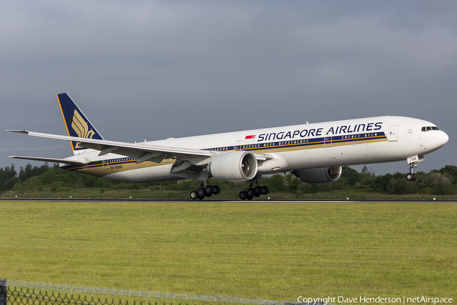 Singapore Airlines Boeing 777-312(ER) (9V-SWM) | Photo 113487