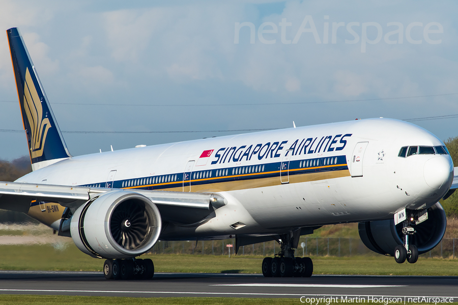 Singapore Airlines Boeing 777-312(ER) (9V-SWN) | Photo 106565