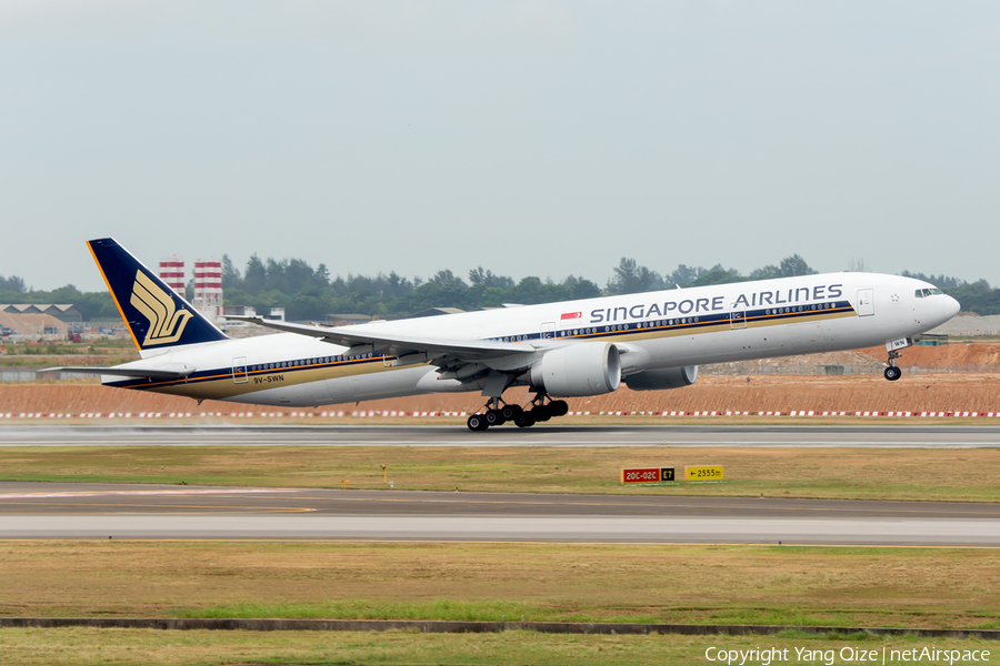 Singapore Airlines Boeing 777-312(ER) (9V-SWN) | Photo 182738