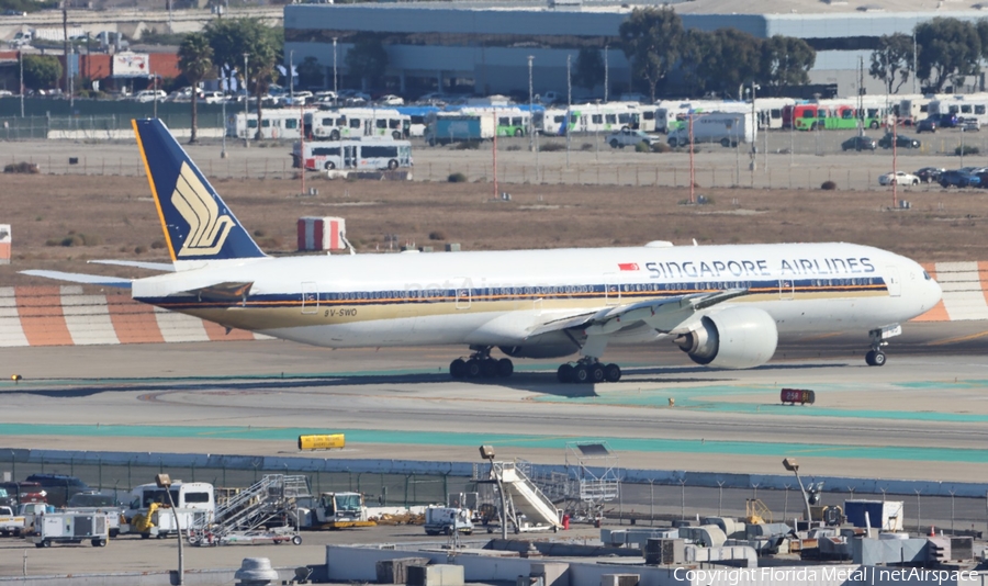 Singapore Airlines Boeing 777-312(ER) (9V-SWO) | Photo 655125