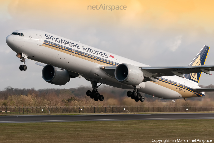Singapore Airlines Boeing 777-312(ER) (9V-SWO) | Photo 104660