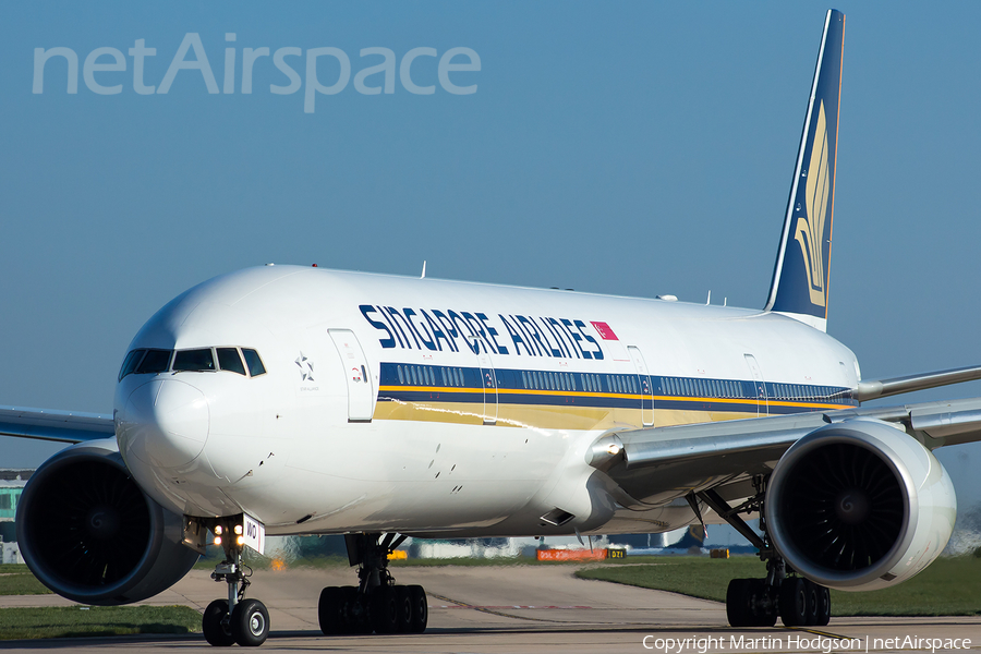 Singapore Airlines Boeing 777-312(ER) (9V-SWO) | Photo 45480