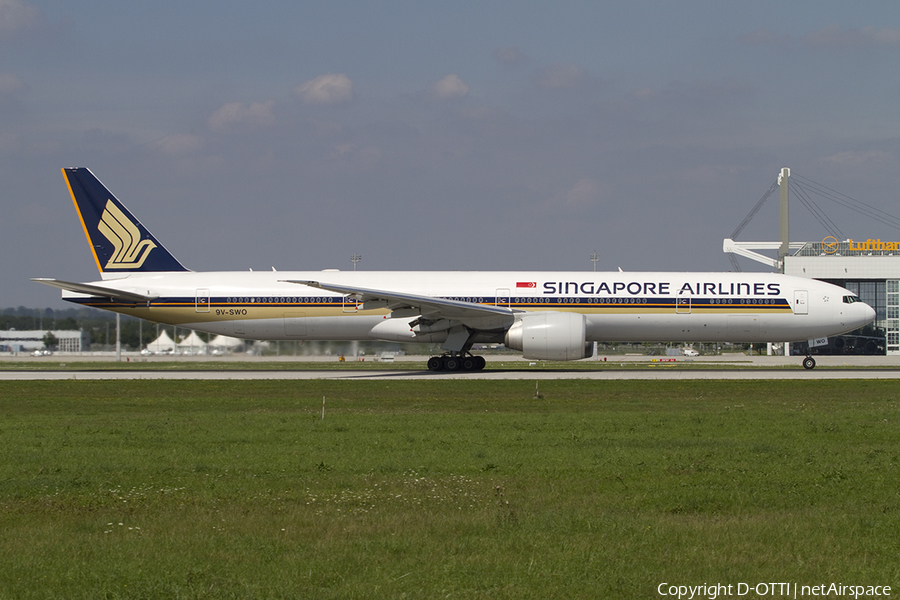 Singapore Airlines Boeing 777-312(ER) (9V-SWO) | Photo 311897