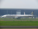 Singapore Airlines Boeing 777-312(ER) (9V-SWO) at  Palembang - Sultan Mahmud Badaruddin II International, Indonesia