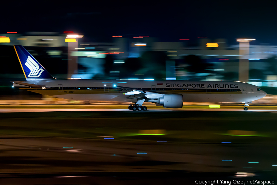 Singapore Airlines Boeing 777-312(ER) (9V-SWO) | Photo 174821