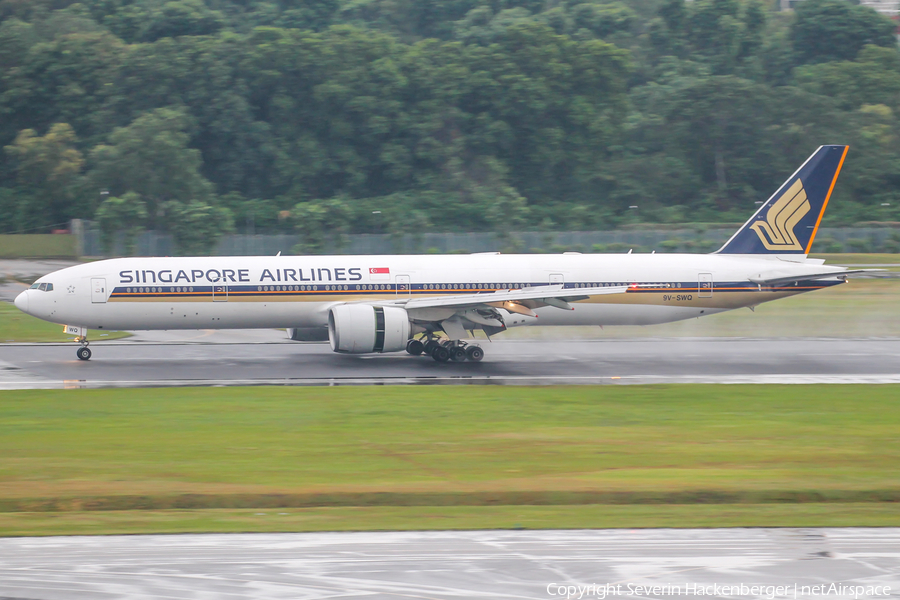 Singapore Airlines Boeing 777-312(ER) (9V-SWQ) | Photo 188864