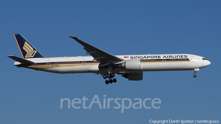 Singapore Airlines Boeing 777-312(ER) (9V-SWR) | Photo 208371