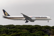 Singapore Airlines Boeing 777-312(ER) (9V-SWS) at  Barcelona - El Prat, Spain