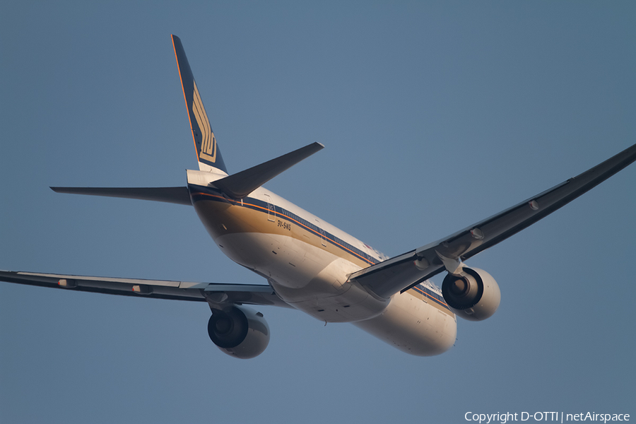 Singapore Airlines Boeing 777-312(ER) (9V-SWS) | Photo 407941