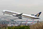 Singapore Airlines Boeing 777-312(ER) (9V-SWT) at  Barcelona - El Prat, Spain