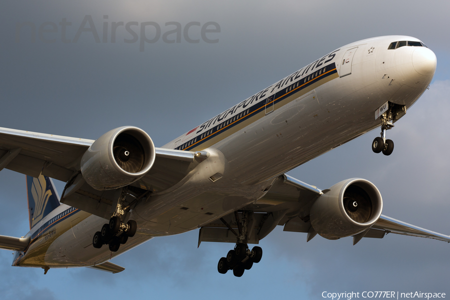 Singapore Airlines Boeing 777-312(ER) (9V-SWU) | Photo 52776