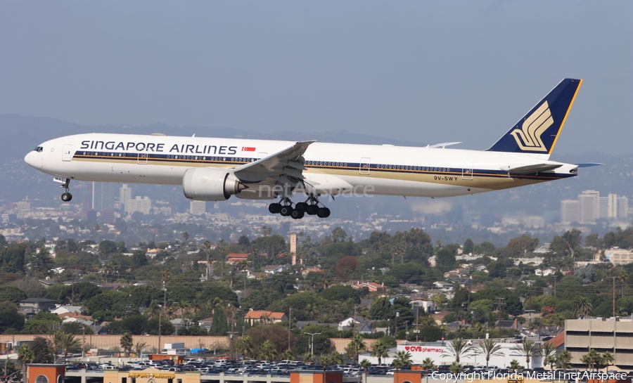 Singapore Airlines Boeing 777-312(ER) (9V-SWY) | Photo 601512
