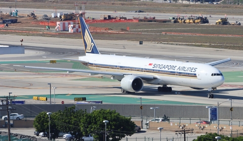 Singapore Airlines Boeing 777-312(ER) (9V-SWY) at  Los Angeles - International, United States