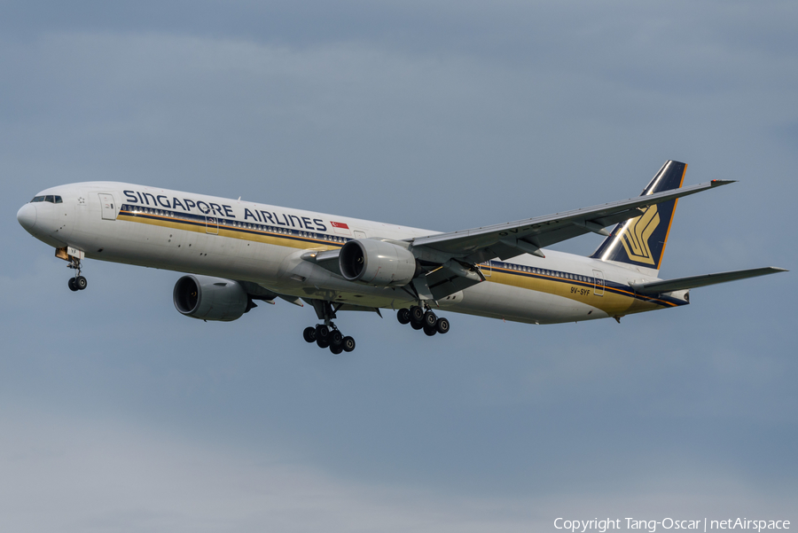 Singapore Airlines Boeing 777-312 (9V-SYF) | Photo 283945