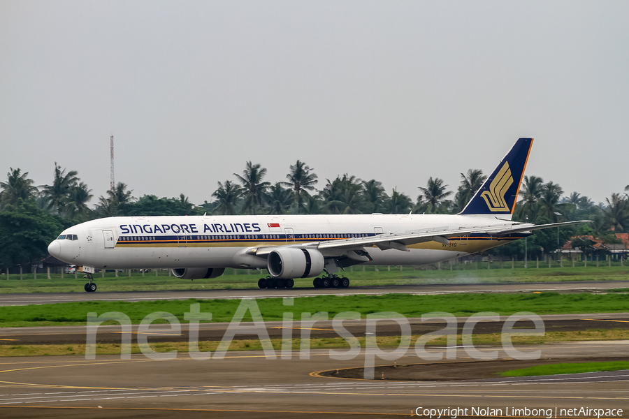 Singapore Airlines Boeing 777-312 (9V-SYG) | Photo 371355