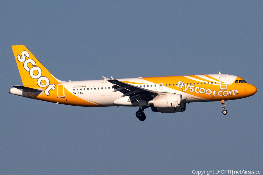 Scoot Airbus A320-232 (9V-TAX) | Photo 284899