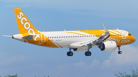 Scoot Airbus A320-271N (9V-TNC) at  Yogyakarta - International, Indonesia