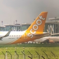 Scoot Airbus A320-271N (9V-TNF) at  Balikpapan Sepinggan - International, Indonesia