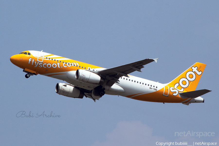 Scoot Airbus A320-232 (9V-TRD) | Photo 523938