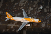 Scoot Airbus A320-232 (9V-TRP) at  Pekanbaru - Sultan Syarif Kasim II (Simpang Tiga), Indonesia