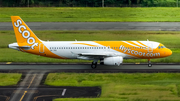 Scoot Airbus A320-232 (9V-TRS) at  Balikpapan Sepinggan - International, Indonesia