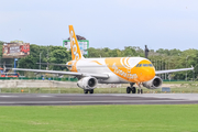 Scoot Airbus A320-232 (9V-TRV) at  Denpasar/Bali - Ngurah Rai International, Indonesia