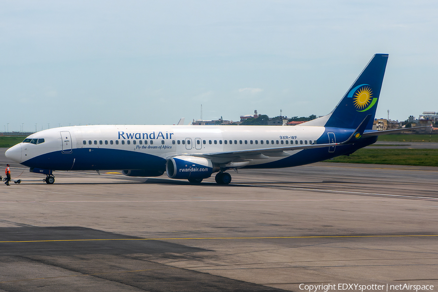 RwandAir Boeing 737-84Y (9XR-WF) | Photo 580523