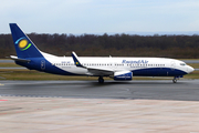RwandAir Boeing 737-84Y (9XR-WF) at  Paderborn - Lippstadt (Heinz Nixdorf), Germany