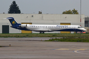 RwandAir Bombardier CRJ-900 (9XR-WI) at  Maastricht-Aachen, Netherlands