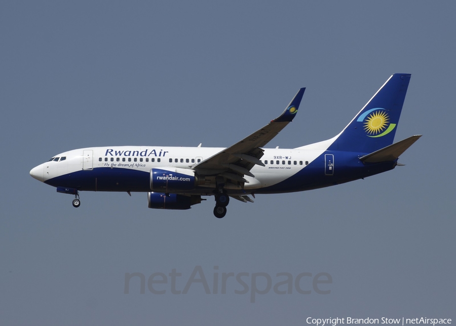 RwandAir Boeing 737-7K5 (9XR-WJ) | Photo 318293