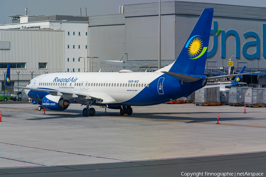 RwandAir Boeing 737-8SH (9XR-WQ) | Photo 627394