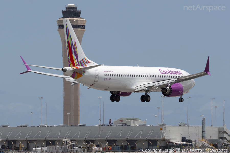 Caribbean Airlines Boeing 737-8 MAX (9Y-ANT) | Photo 557014