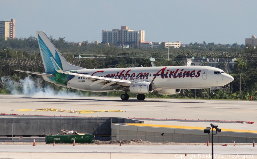 Caribbean Airlines Boeing 737-8Q8 (9Y-ANU) | Photo 316962