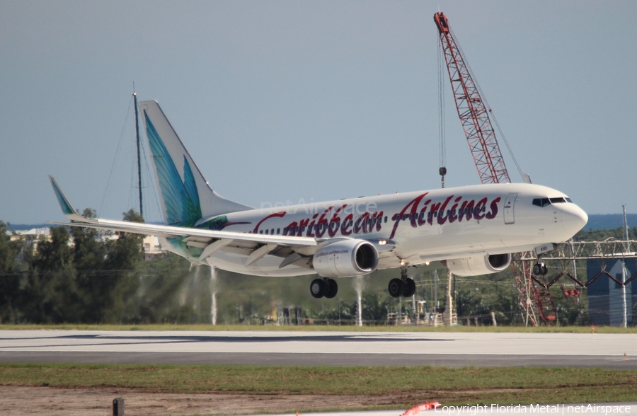 Caribbean Airlines Boeing 737-8Q8 (9Y-ANU) | Photo 431439