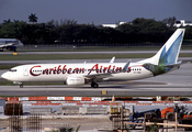 Caribbean Airlines Boeing 737-8Q8 (9Y-ANU) at  Ft. Lauderdale - International, United States