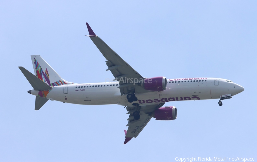 Caribbean Airlines Boeing 737-8 MAX (9Y-BAR) | Photo 578122