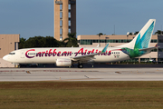 Caribbean Airlines Boeing 737-8Q8 (9Y-BGI) at  Ft. Lauderdale - International, United States