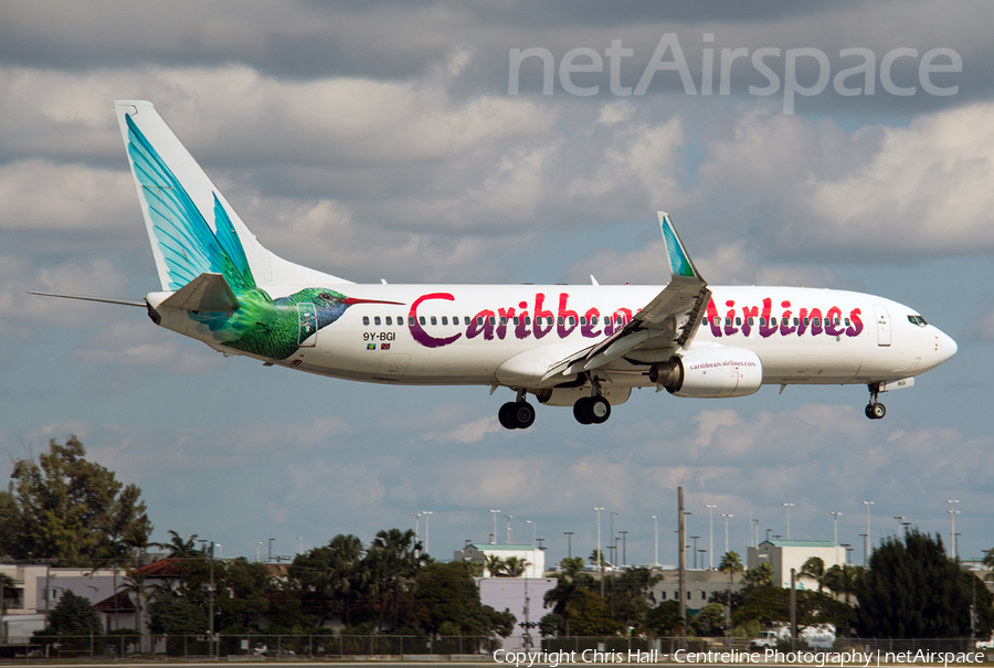 Caribbean Airlines Boeing 737-8Q8 (9Y-BGI) | Photo 165541
