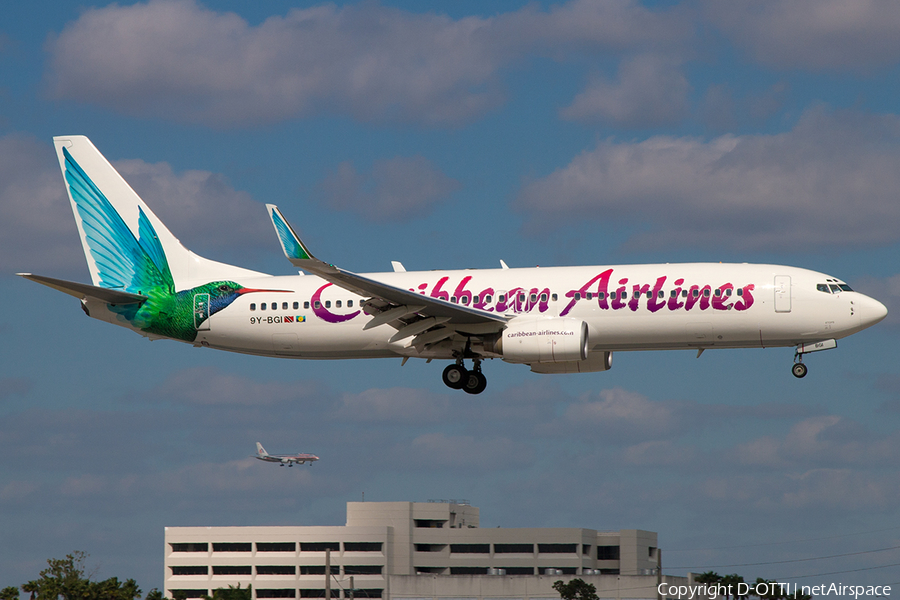 Caribbean Airlines Boeing 737-8Q8 (9Y-BGI) | Photo 214272
