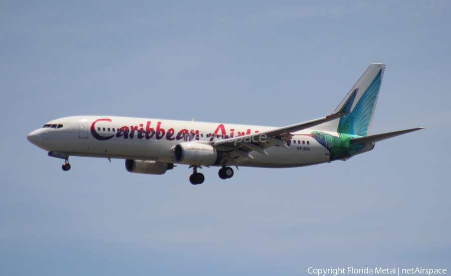 Caribbean Airlines Boeing 737-8Q8 (9Y-BGI) | Photo 304224