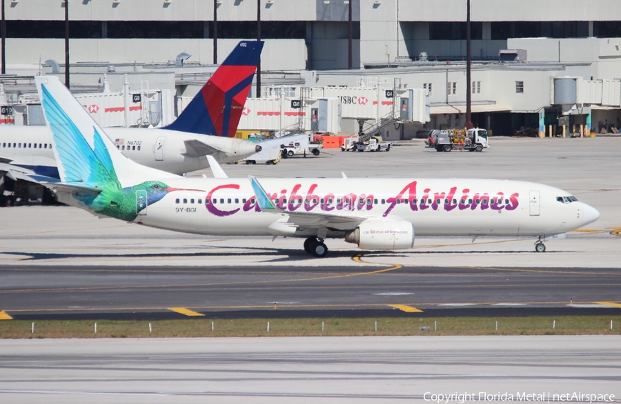 Caribbean Airlines Boeing 737-8Q8 (9Y-BGI) | Photo 312533