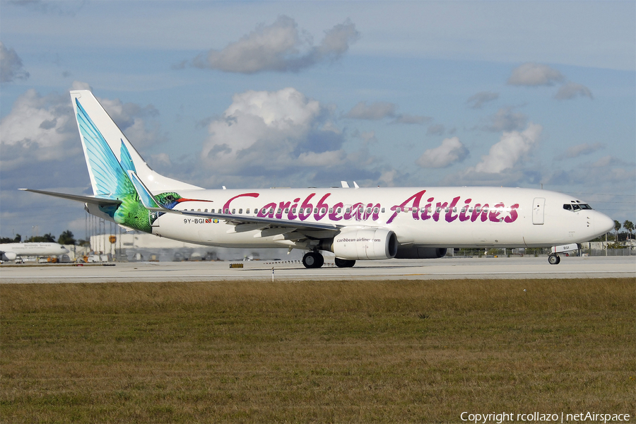 Caribbean Airlines Boeing 737-8Q8 (9Y-BGK) | Photo 9814