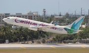 Caribbean Airlines Boeing 737-8Q8 (9Y-GEO) at  Ft. Lauderdale - International, United States