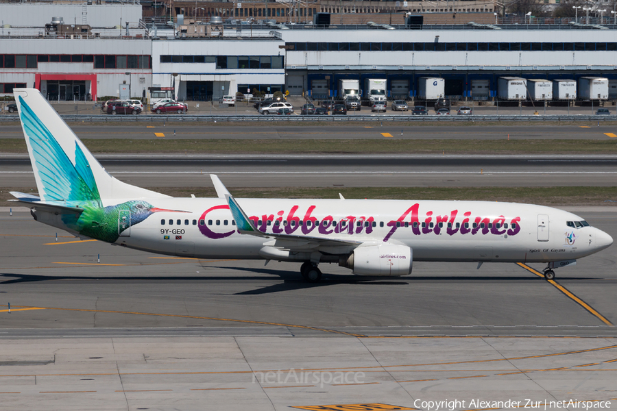 Caribbean Airlines Boeing 737-8Q8 (9Y-GEO) | Photo 158376